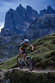 Mountainbiking, Cortina d' Ampezzo Italy
