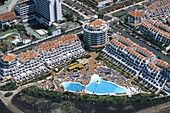 Hotelanlage, Luftaufnahme, Teneriffa Kanarische Inseln, Spanien