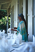 Tischdekoration, Historisches, Kolonialhaus Eureka Mauritius