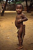 Zulu baby boy, Shakaland, Kwazulu Natal South Africa