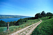 View from Freudenfels to Untersee, Lake of Constance Germany