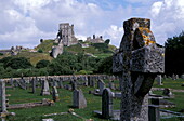 Corfe Castle, Dorset, Isle of Purbeck, Corfe Europe, England