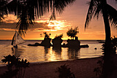 Boracay beach sunset, Boracay Island, Philippines