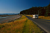 Queen Charlotte Inseln, Autobahn Yellowhead, Britisch-Kolumbien, Kanada, Nordamerika, Amerika