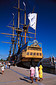 Pelican Historic ship at Viex Port, Montreal, Quebec Canada