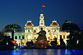 Rathaus in Saigon, Ho Chi Minh City, Vietnam, Indochina, Asien