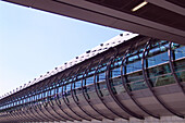 Detail von Flughafen Leipzig Halle, Leipzig, Sachsen, Deutschland