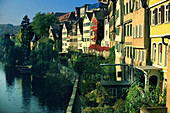 Tübingen and Nekar, Baden Württemberg, Germany