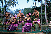 Polynesian Dance Performance, Polynesian Cultural Center, Laie, Oahu, Hawaii, USA