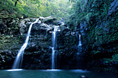 Waterfall Swimming, Road to Hana, Maui, Hawaii, USA