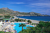 Strand, Pool, Damnioni bei Plakais, Kreta, Griechenland