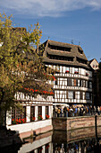 View over the Ill to the Place Benjamin Zix, La Petit France, View over the Ill to the Place Benjamin Zix, La Petit France Little France, , Strasbourg, Alsace, France