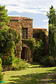 Mediterranes Haus, Capo Coda Cavallo, Sardinien, Italien