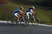 Mountainbiking, Passo Pordoi, Dolomiten, Italien, Europa