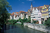Neckarfront, Tübingen, Deutschland