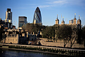 Swiss Re Building, Tower of London, City of London, London, England