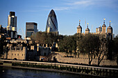 Swiss Re Gebäude, Tower of London, London, England, Großbritannien