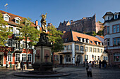 Kornmarket, Old Town, Heidelberg, Germany