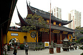 Jade Buddha Temple, courtyard, Jade Buddha Temple, Shanghai