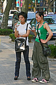teenager,young people, fashion, new generation, city youth, girls, Huaihai