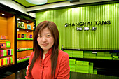 Tang, Xintiandi, Hong Kong, David Tang, store, old china fashion, Mao style, houseware, sales woman
