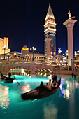 Canale Grande im La Venezia, Las Vegas, Nevada, USA