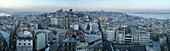 Panoramic view from Galata tower, Istanbul, Turkey
