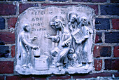 Relief innerhalb Marienburg, Burganlage der Deutschordensritter, Malbork, Marienburg, Polen