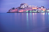 Old town of Peniscola, Province Castellon, Spain