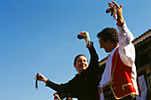 Folkdance, Safranrose festival,Consuegra,Province Toledo,Castilla La Mancha,Spain