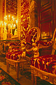 Chair,Camera Oficial,Palacio Real,Royal Palast,Madrid,Spain