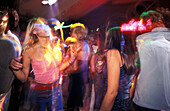 Visitors of discotheque in Marmaris, Marmaris, Turkey