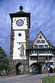 Schwabentorplatz,Freiburg im Breisgau, Baden-Wuerttemberg, Deutschland