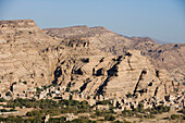 Rock Houses at Wadi Dhar, Yemen