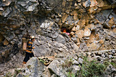 Rural Theatrics in Emerald Green Gorge,Daning River Lesser Gorges, near Wushan, China