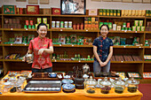 Chinesische Tee Zeremonie, Chongqing, China