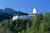 Castle of Hohenaschau, Aschau, Chiemgau, Upper Bavaria, Bavaria, Germany