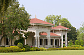 Part of Abhisek Dusit Throne Hall, Dusit palace garden grounds, Bangkok, Thailand