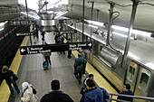 U-Bahn Station 77th Street, 77. Straße, Manhattan, New York City, U.S.A., Vereinigte Staaten von Amerika