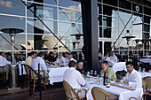 Restaurant, open-air, circular Quay West, Sydney Opera House, state Capital of New South Wales, Sydney, Australia