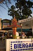 Bavarian Biergarten at Patong Beach, Ao Patong, Hat Patong, Phuket, Thailand, after the tsunami