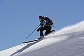 Telemark Skiing, Pleissenspitze, Scharnitz, Austria