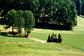 Chapel near Buchenbach, Black Forest, Baden-Wuerttemberg, Germany