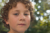 Boy looking at camera, portrait