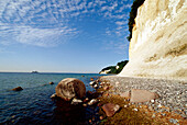 Chalk cliffs, Jasmund National Park, Ruegen, Mecklenburg-Western Pomerania, Germany