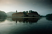 Weltenburg Abbey on the Danube, Kelheim, Bavaria, Germany