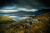 View across Loch Torridon, Highlands, Scotland, Great Britain