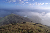 Cape Reinga Lighthouse and Spirits Bay, Cape Reinga, Northland, North Island, New Zealand