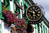 Guiness-Uhr, The Dingle Pub, Dingle, County Kerry, Irland