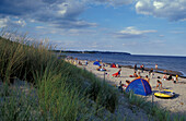 Beach near Thiessow, Rugen Island, Mecklenburg-Pomerania, Germany, Europe